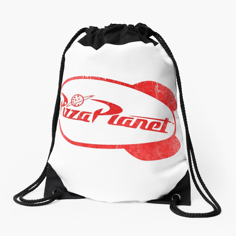 Pizza Planet Drawstring Bag
