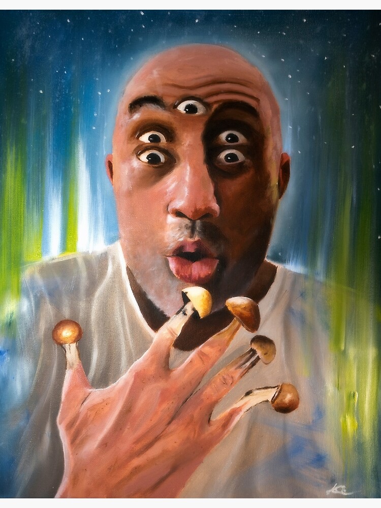 "The Joe Rogan Mushroom Experience" Poster for Sale by KieranO Redbubble
