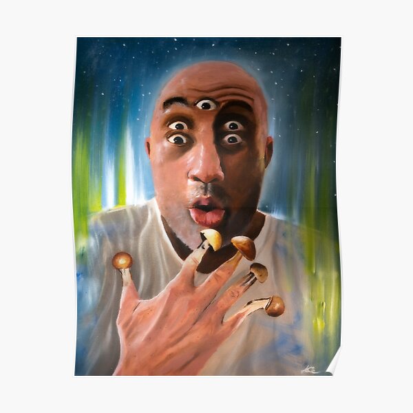 "The Joe Rogan Mushroom Experience" Poster for Sale by KieranO Redbubble