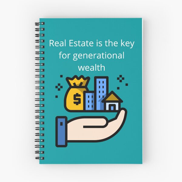Item preview, Real Estate is the key for generational wealth designed and sold by UpcomingTech.