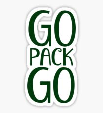 Go Pack Go Sticker