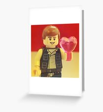 Han Solo Valentines Greeting Card