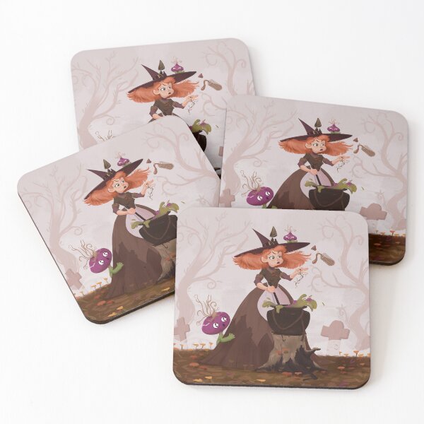 Item preview, Cute Witch Illustration designed and sold by huseleti.