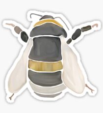 Watercolor Bumble Bee Sticker