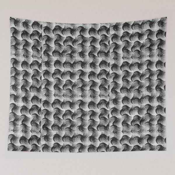 Item preview, Geometric wave patterns designed and sold by Akondi Serge.