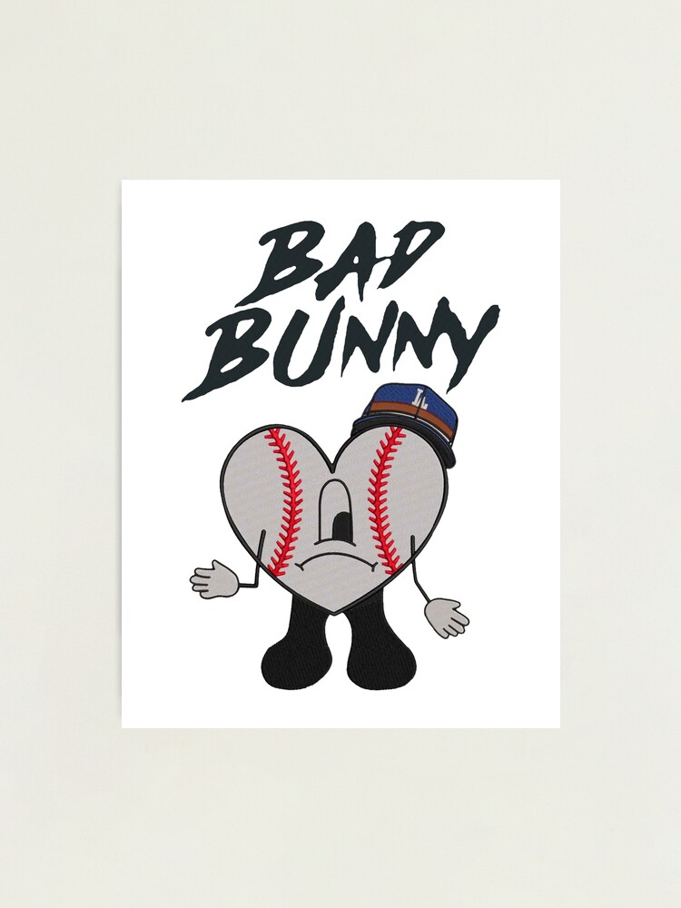 Bad Bunny Dodgers 55 cute | Photographic Print