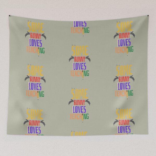 Item preview, Some bunny loves teaching designed and sold by NikkosDesigns.