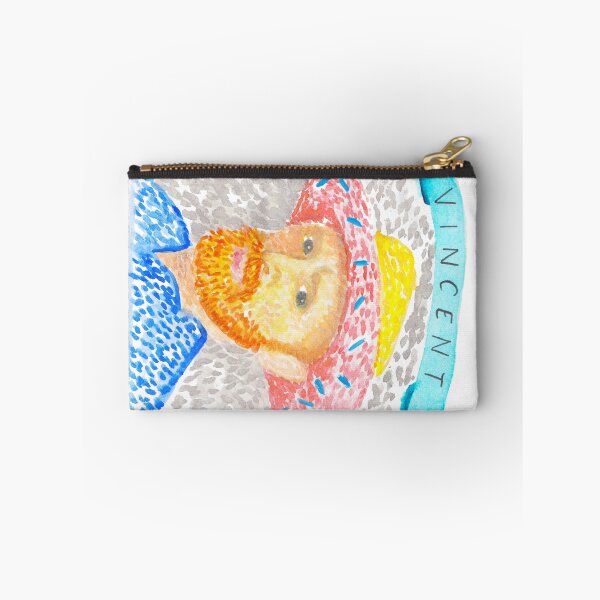 Item preview, Watercolor Vincent Van Donut Illustration designed and sold by colorsnack.