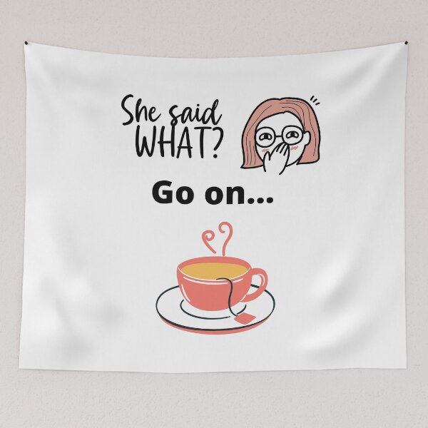 Item preview, Gossip.  She Said WHAT? designed and sold by Marvett-World.