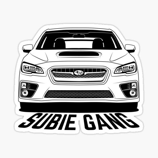 Subie Impreza Evoeye GM Subie Gang Sticker