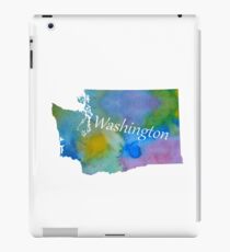 Washington silhouette iPad Case/Skin