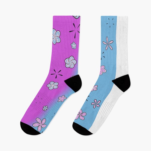 Item preview,  PINK AND BLUE FLOWERS  designed and sold by DanaMire.