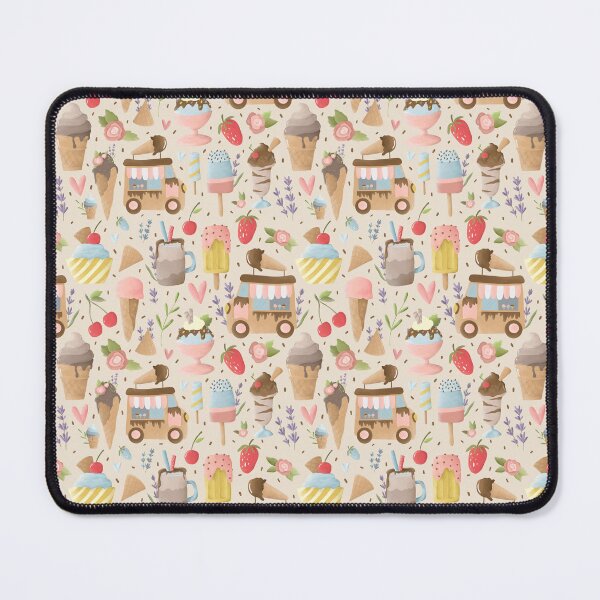 Item preview, Ice Cream Truck on Pink designed and sold by OranelloDesigns.