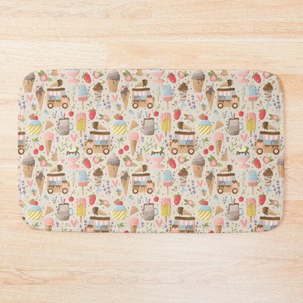 Item preview, Ice Cream Truck on Pink designed and sold by OranelloDesigns.