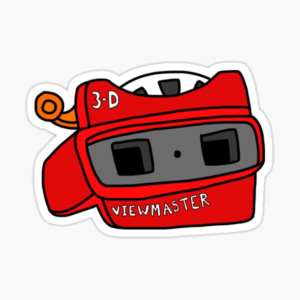 Viewmaster Stickers for Sale
