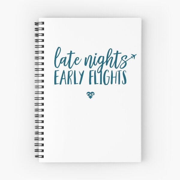 Item preview, Late Nights, Early Flights designed and sold by Jimi Scherer.