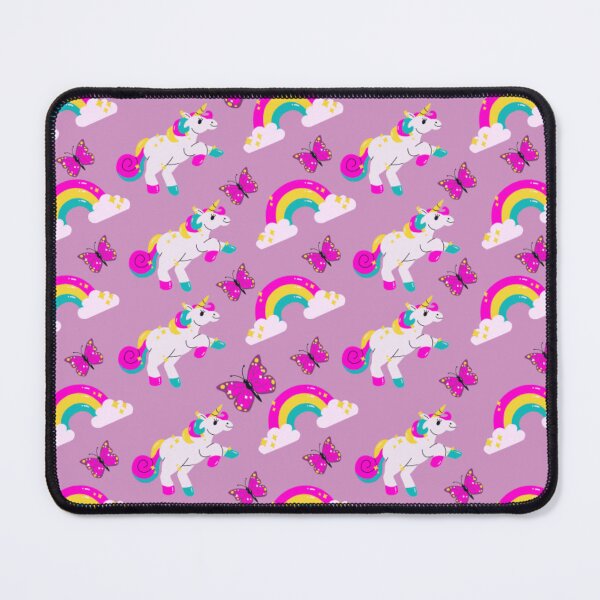 Item preview, Rainbow and unicorn seamless pattern designed and sold by Itzjustlife.