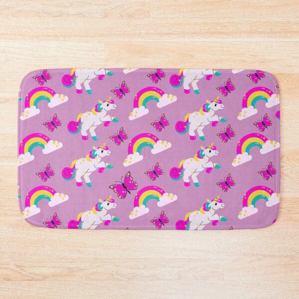 Item preview, Rainbow and unicorn seamless pattern designed and sold by Itzjustlife.