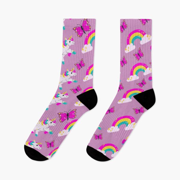 Item preview, Rainbow and unicorn seamless pattern designed and sold by Itzjustlife.