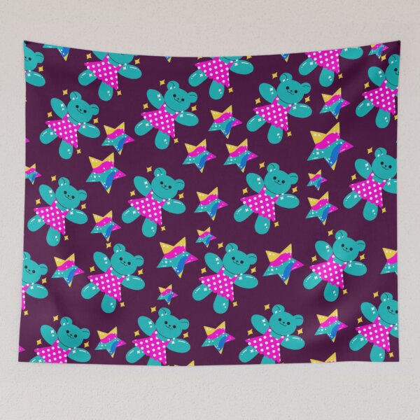 Item preview, Star and teddy bear seamless pattern designed and sold by Itzjustlife.