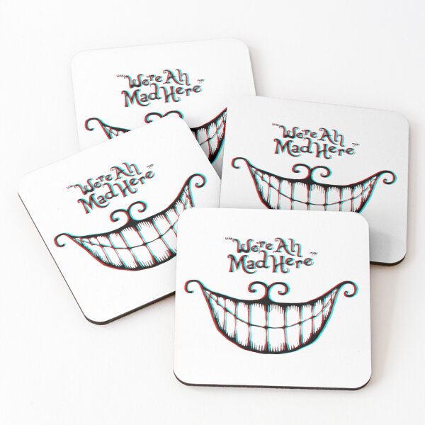 Item preview, We're All Mad Here designed and sold by LollipopPrints.