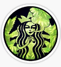 Starbucks | Weed Logo Sticker