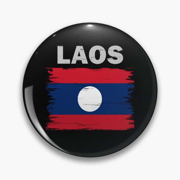 Item preview, Laos Flag National designed and sold by rafaeltto.