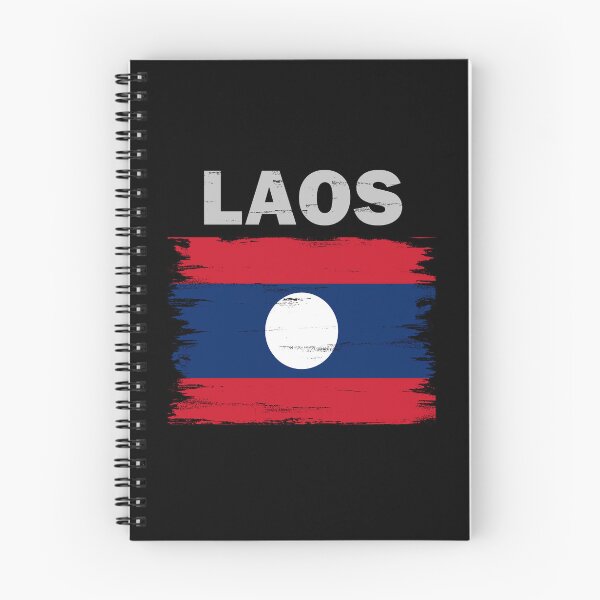Item preview, Laos Flag National designed and sold by rafaeltto.