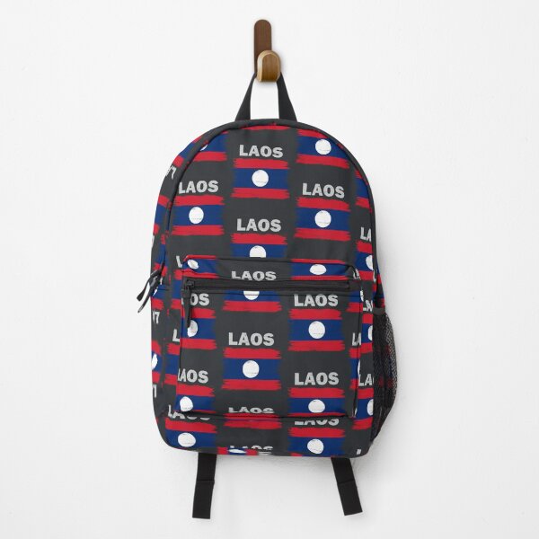 Item preview, Laos Flag National designed and sold by rafaeltto.