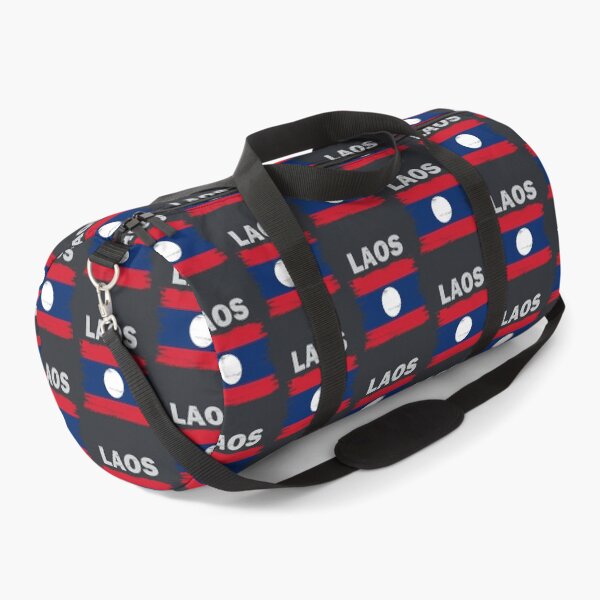 Item preview, Laos Flag National designed and sold by rafaeltto.