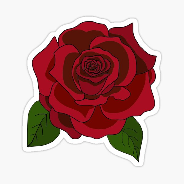 Download Rose Stickers | Redbubble