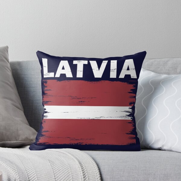 Item preview, Latvia Flag National designed and sold by rafaeltto.