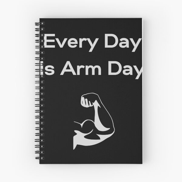 Item preview, Every Day is Arm Day designed and sold by TubularTees.
