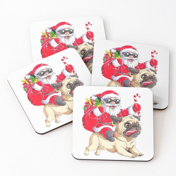 Item preview, Santa Claus riding the dog on the Christmas eve designed and sold by TILAL MOHAMMED.