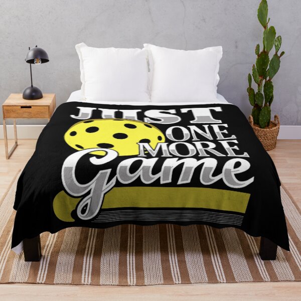 Item preview, Just One More Game Funny Pickleballj designed and sold by AlwineSeidel.