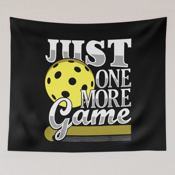 Item preview, Just One More Game Funny Pickleballj designed and sold by AlwineSeidel.