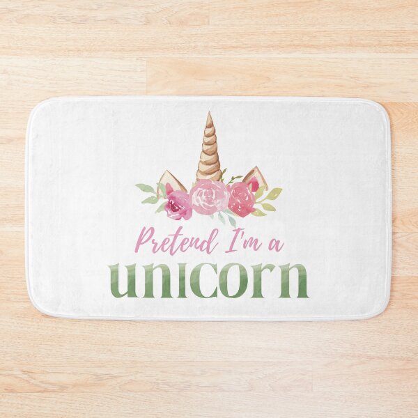 Item preview, Pretend I'm A Unicorn - Girly Watercolor Pastel Halloween Costume designed and sold by LoveSeasonz.