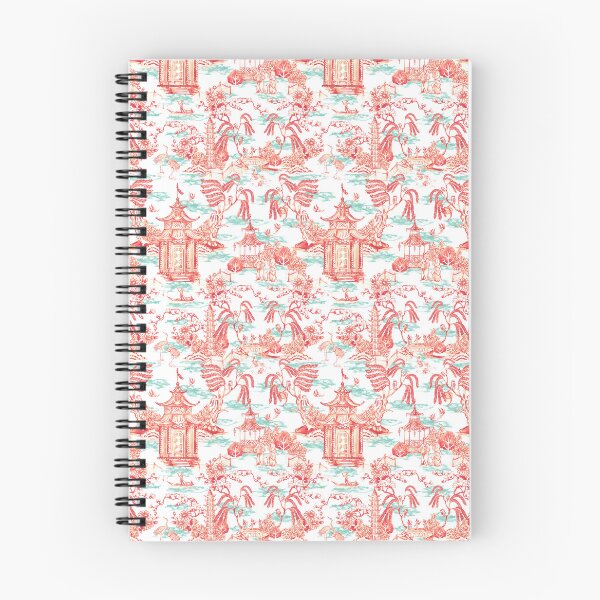 Item preview, Chinoiserie Toile de jouy designed and sold by letsgow8th.