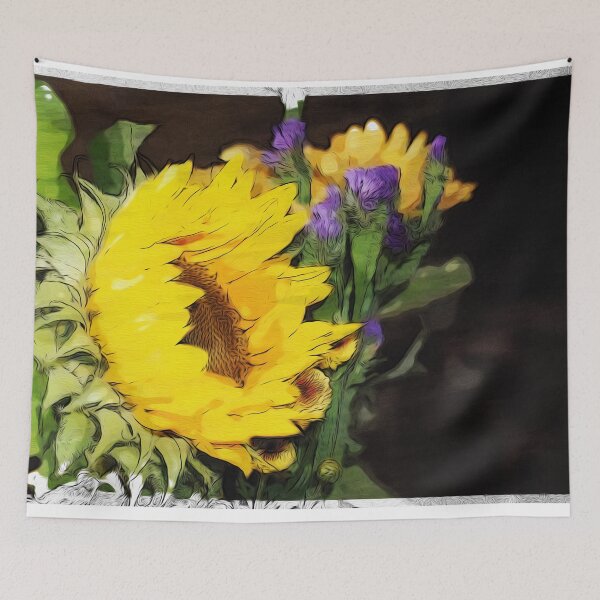 Item preview, Sunflower Yellow - Garden Flower designed and sold by NaturePrints.