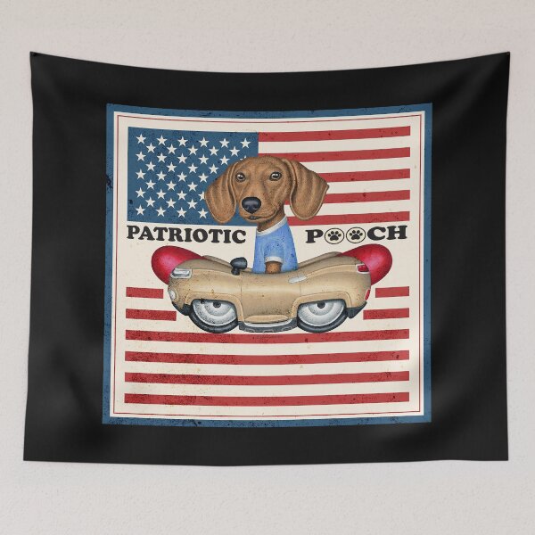 Item preview, Patriotic Pooch designed and sold by Danny Gordon.