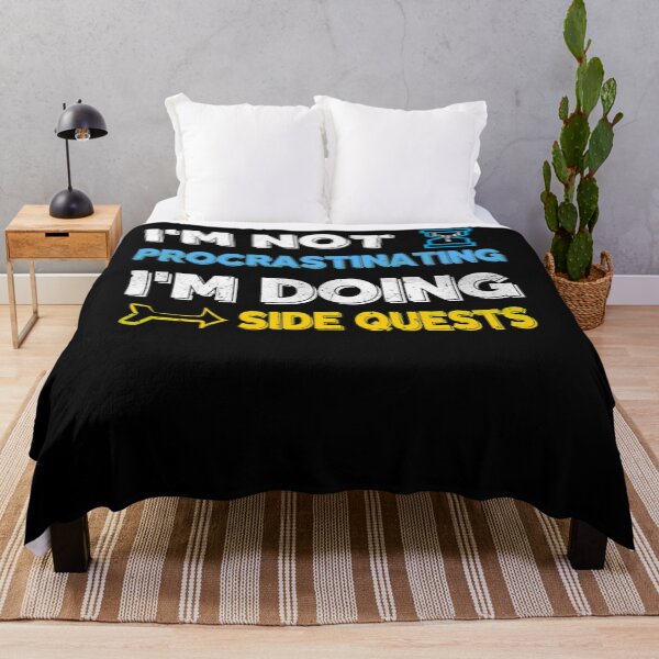 Item preview, I'm not procrastinating... I'm doing side quests designed and sold by OLIVIAKARENS.