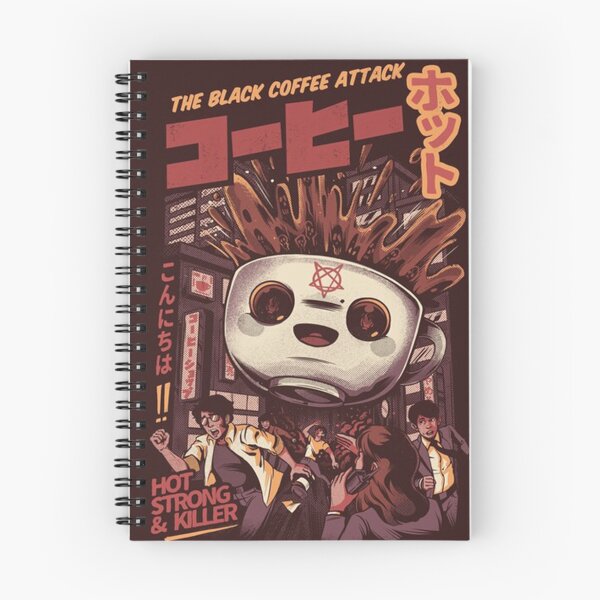 Item preview, The Black Coffee Attack designed and sold by emeleyshaw.
