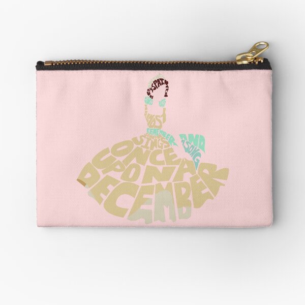 Once upon a december Zipper Pouch