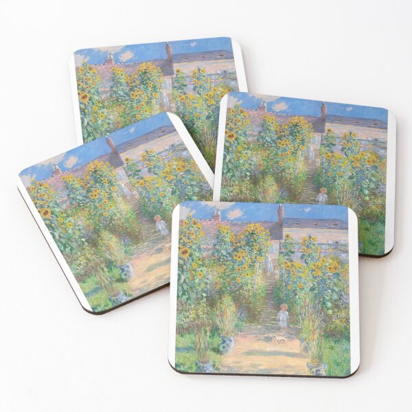 Item preview, The Artist's Garden at Vétheuil 1881 by Claude Monet designed and sold by jacobrockstar.