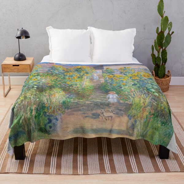 Item preview, The Artist's Garden at Vétheuil 1881 by Claude Monet designed and sold by jacobrockstar.