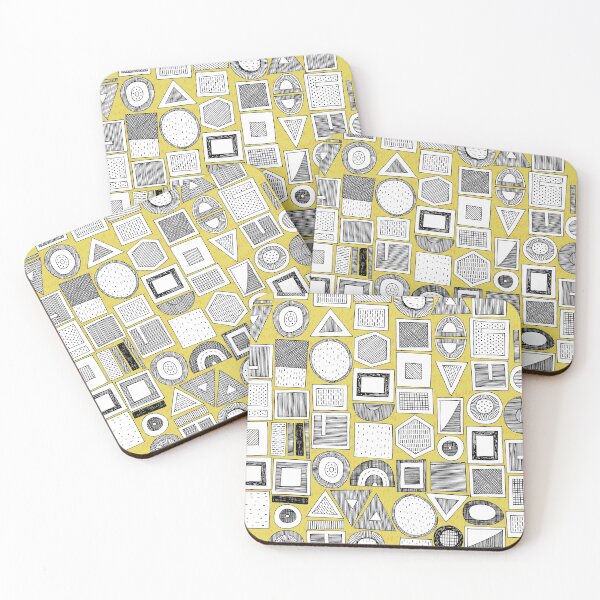 Item preview, frisson memphis bw yellow designed and sold by scrummy.