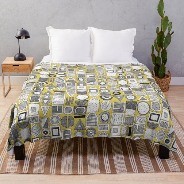 Item preview, frisson memphis bw yellow designed and sold by scrummy.