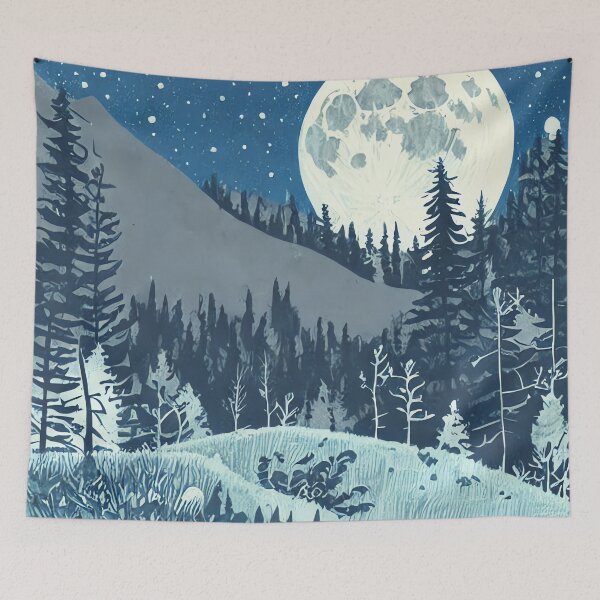Item preview, The Moon Looms Large designed and sold by Pisgah Astronomical Research Institute.