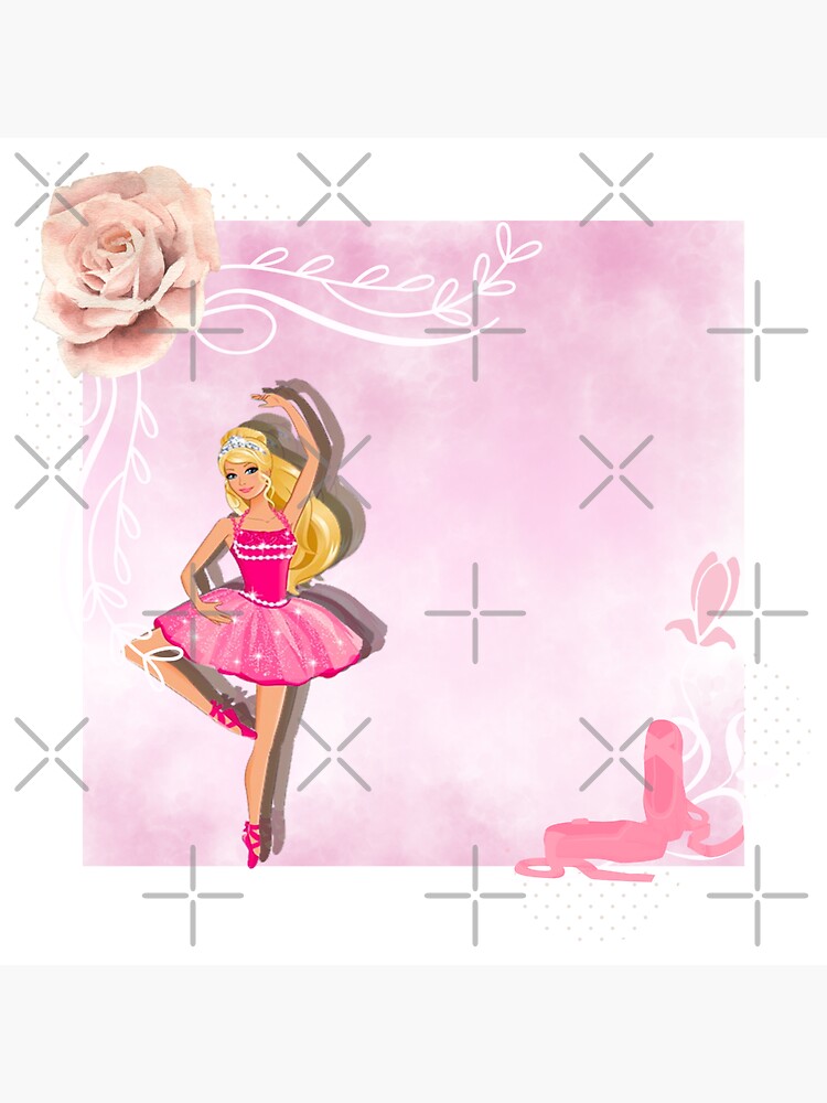 Kit Topper De Bolo / Tags / Topo Barbie Bailarina