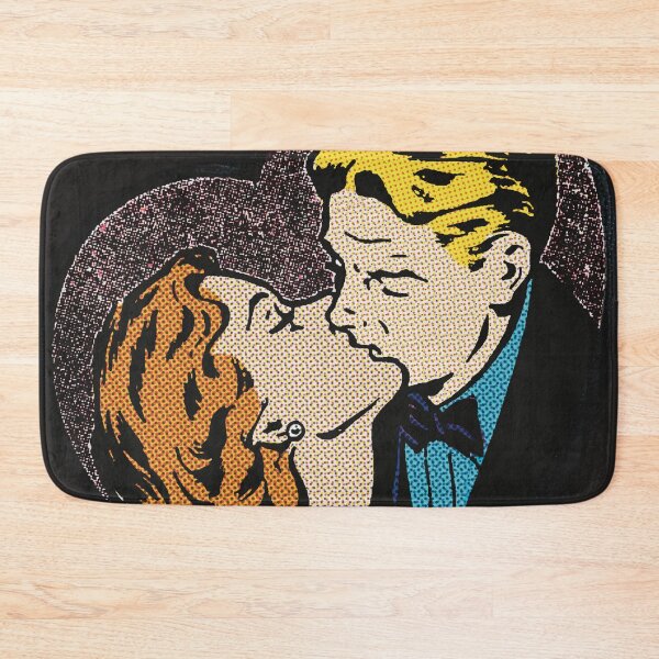Item preview, Comic Heart | Kiss | Retro | Vintage | Lichtenstein Inspired designed and sold by spinolator.